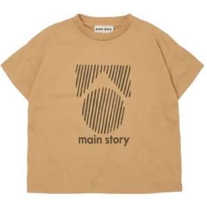 Tee in Latte by Main Story - Last One In Stock - 6 Years