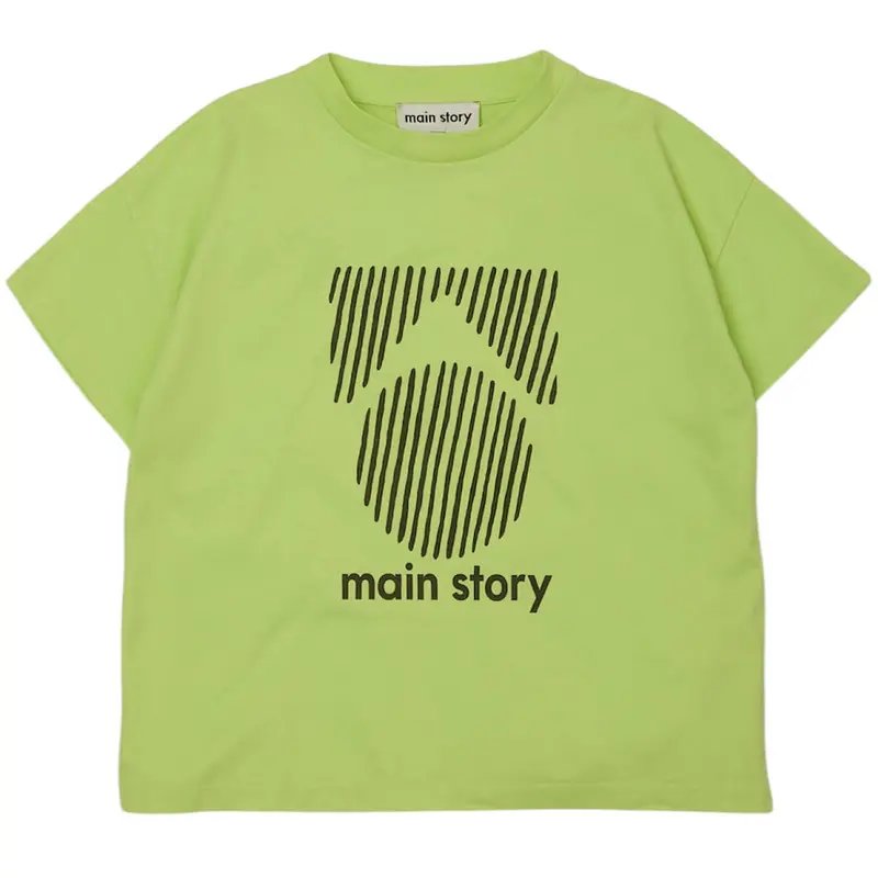 Tee in Limeade by Main Story