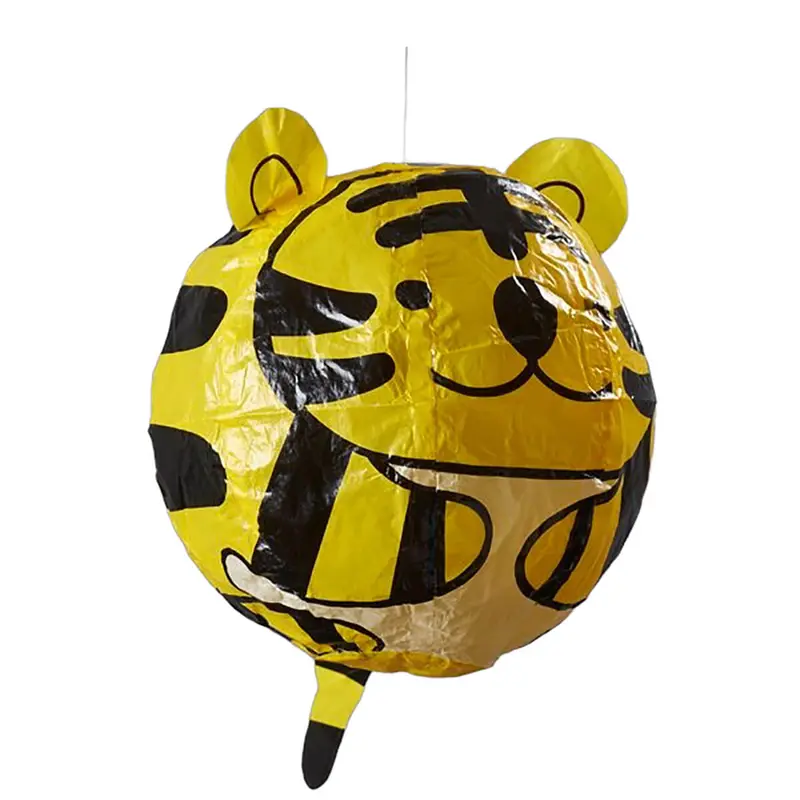 Tiger Japanese Paper Balloon by Petra Boase