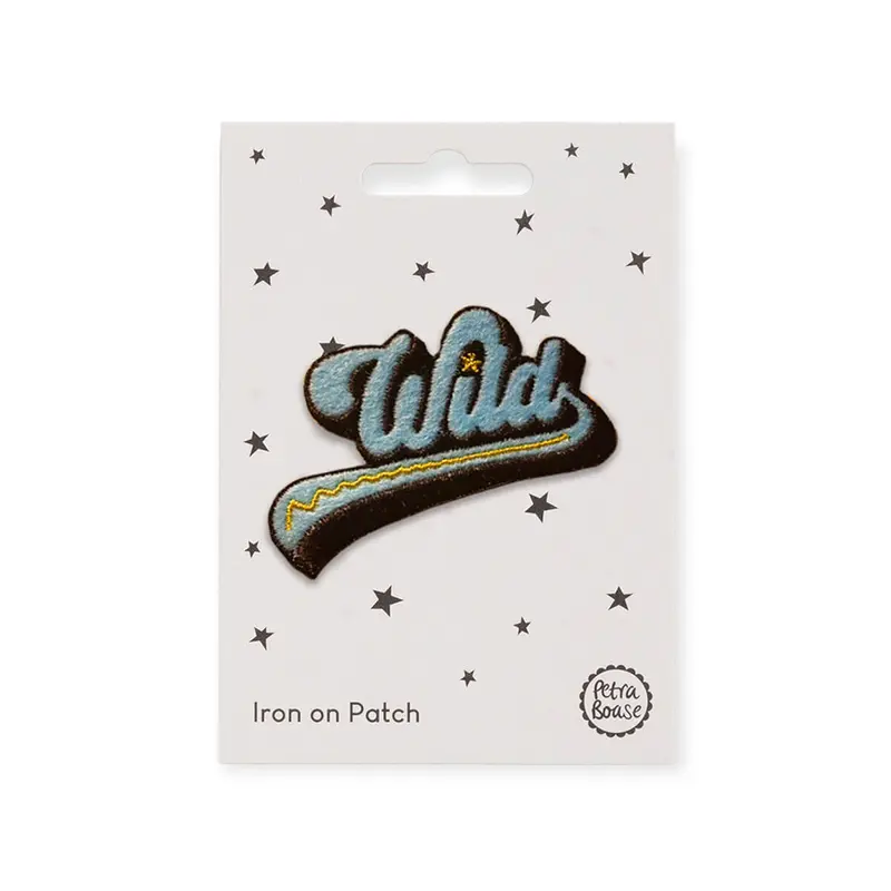 Wild Iron On Patch by Petra Boase