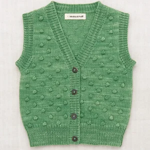 Auggie Popcorn Vest in Jadeite by Misha & Puff