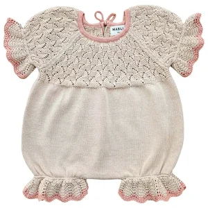 Awena Romper in Oatmilk by Mabli