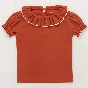 Balloon Sleeve Paloma Tee in Claystone by Misha & Puff