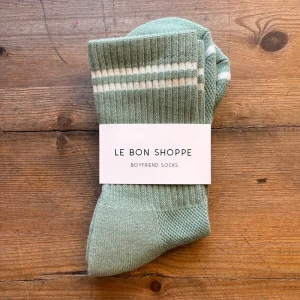 Boyfriend Adult Socks in Meadow by Le Bon Shoppe