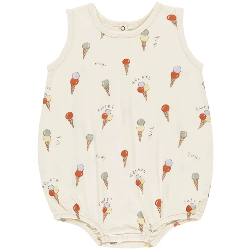 Bubble Onesie in Gelato by Rylee & Cru