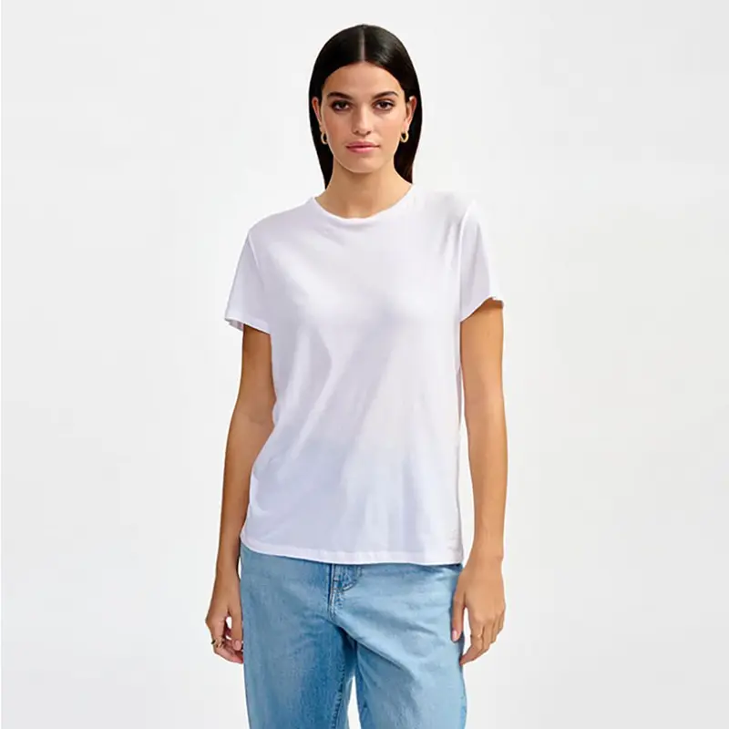 Covi Short Sleeve T-Shirt in White by Bellerose