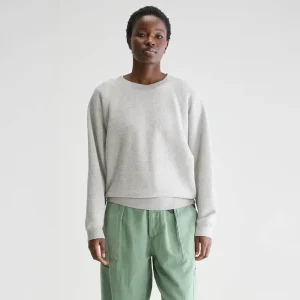 Fella Relaxed Fleece Sweatshirt in Heather Grey by Bellerose