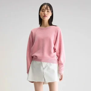 Fella Relaxed Fleece Sweatshirt in Pink Lady by Bellerose
