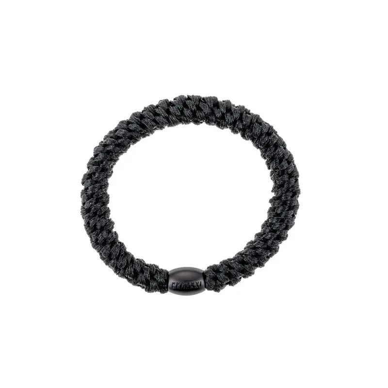 Kknekki Snag Free Hair Band in Black by Bon Dep