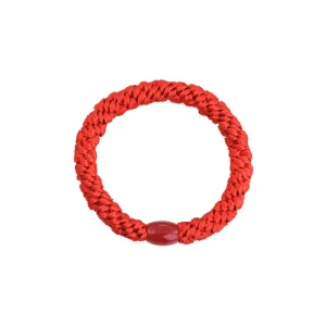 Kknekki Snag Free Hair Band in Clear Red by Bon Dep