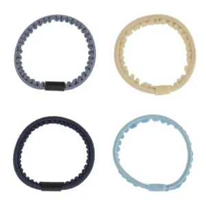 Kknekki Snag Free Thin Hair Bands in Blue Mix by Bon Dep