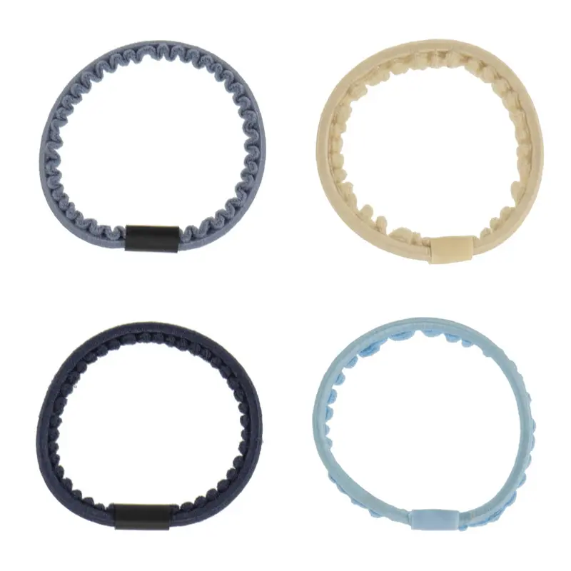 Kknekki Snag Free Thin Hair Bands in Blue Mix by Bon Dep