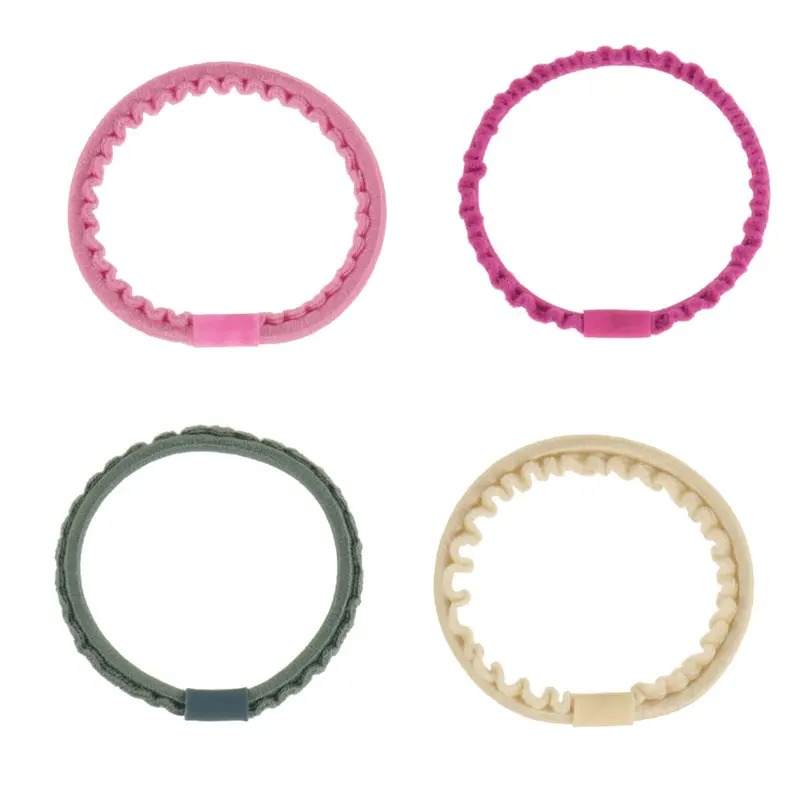 Kknekki Snag Free Thin Hair Bands in Pink Mix by Bon Dep