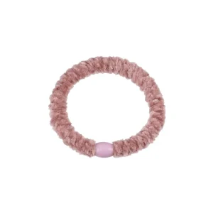Kknekki Velvet Hair Band in Dusty Rose by Bon Dep