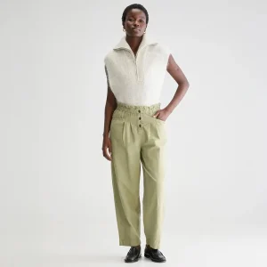 Lilow Paperbag Trousers in Sauge by Bellerose