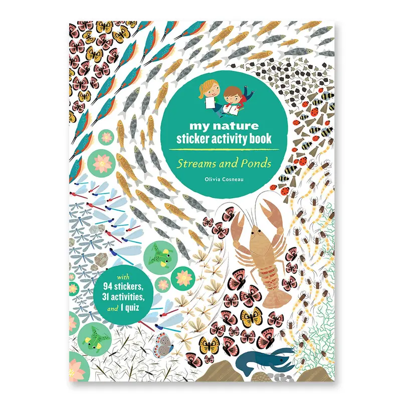 My Nature Sticker Activity Book: Streams and Ponds by Olivia Cosneau