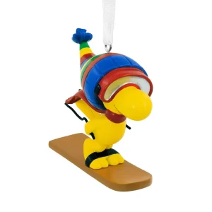 Peanuts Woodstock On Skis Collectable Ornament by Hallmark