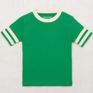 Rec Tee in Bottle Green by Misha & Puff