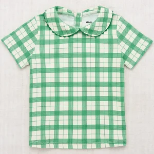 Rickrack Collar Tee in String Piazza by Misha & Puff