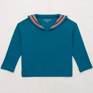 Sailor Top in Prussian Blue by Misha & Puff