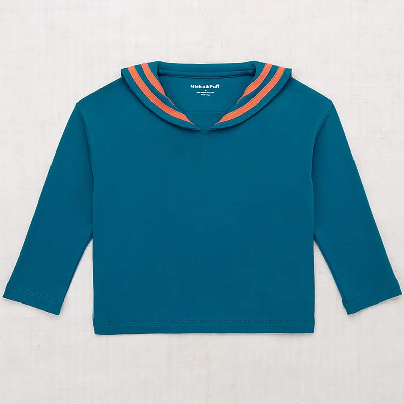 Sailor Top in Prussian Blue by Misha & Puff