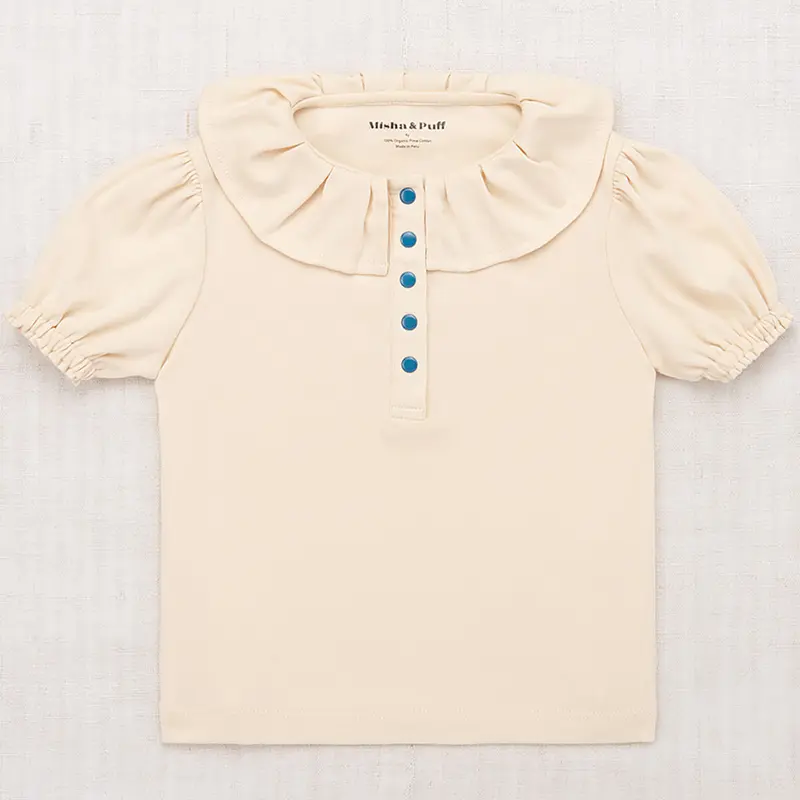 Ulla Tee in String by Misha & Puff