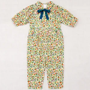 Zora Jumpsuit in String / Hazy Lilac Brimfield by Misha & Puff