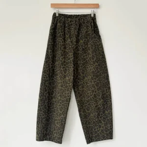 Arc Pants in Fern Leopard by Le Bon Shoppe
