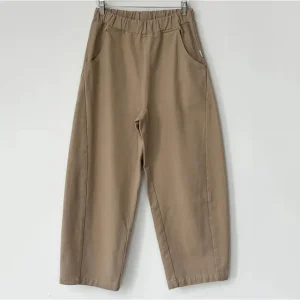 Arc Pants in Taupe by Le Bon Shoppe