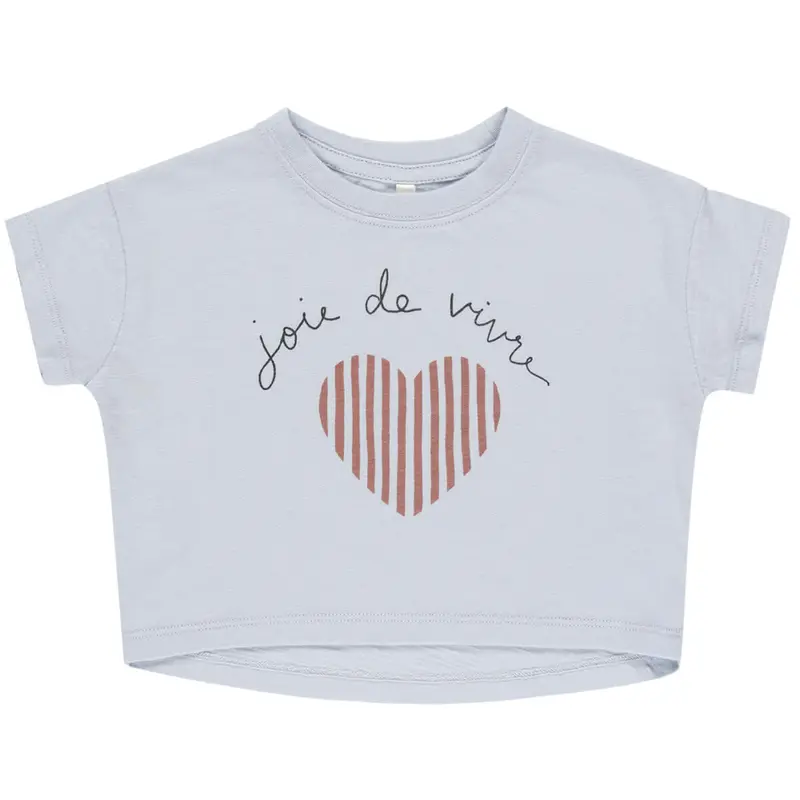 Boxy Tee in Joie De Vivre by Rylee & Cru
