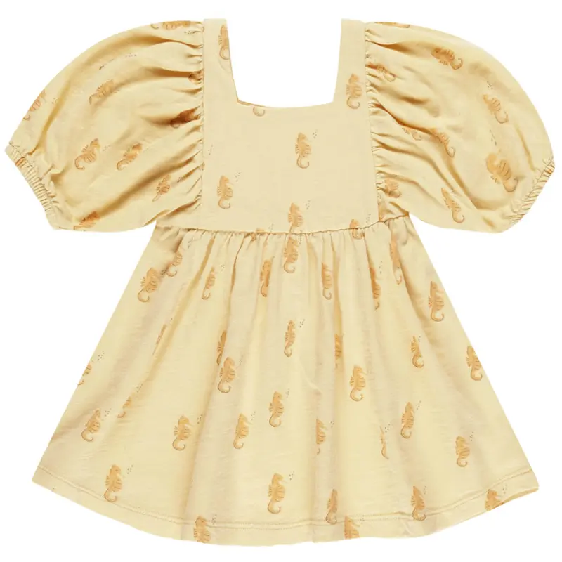 Brea Dress in Seahorses by Rylee & Cru