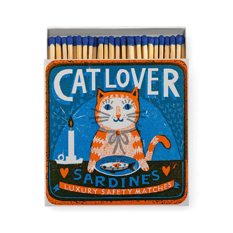 Cat Lover Boxed Matches by Archivist Gallery