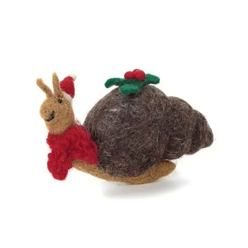 Christmas Snail Hanging Christmas Decoration by Amica