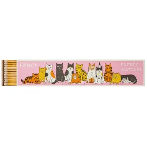 Fancy Cat Long Boxed Matches by Archivist Gallery