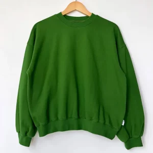 French Terry Core Sweatshirt in Avocado by Le Bon Shoppe