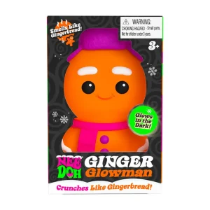Ginger Glowman Needoh Squishy Toy by Schylling