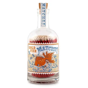 Goldfish Stamp Bottled Matches by Archivist Gallery