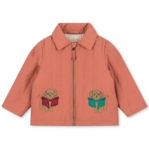 Juno Collar Jacket in Canyon Rose by Konges Sljd