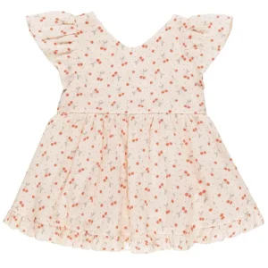 Lilia Romper in Cherries by Rylee & Cru