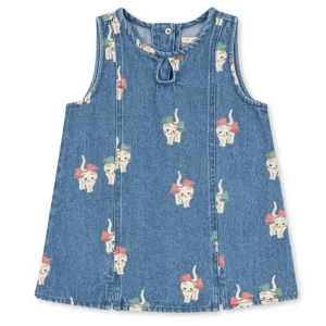 Magot Dress in Bow Kitty by Konges Sljd