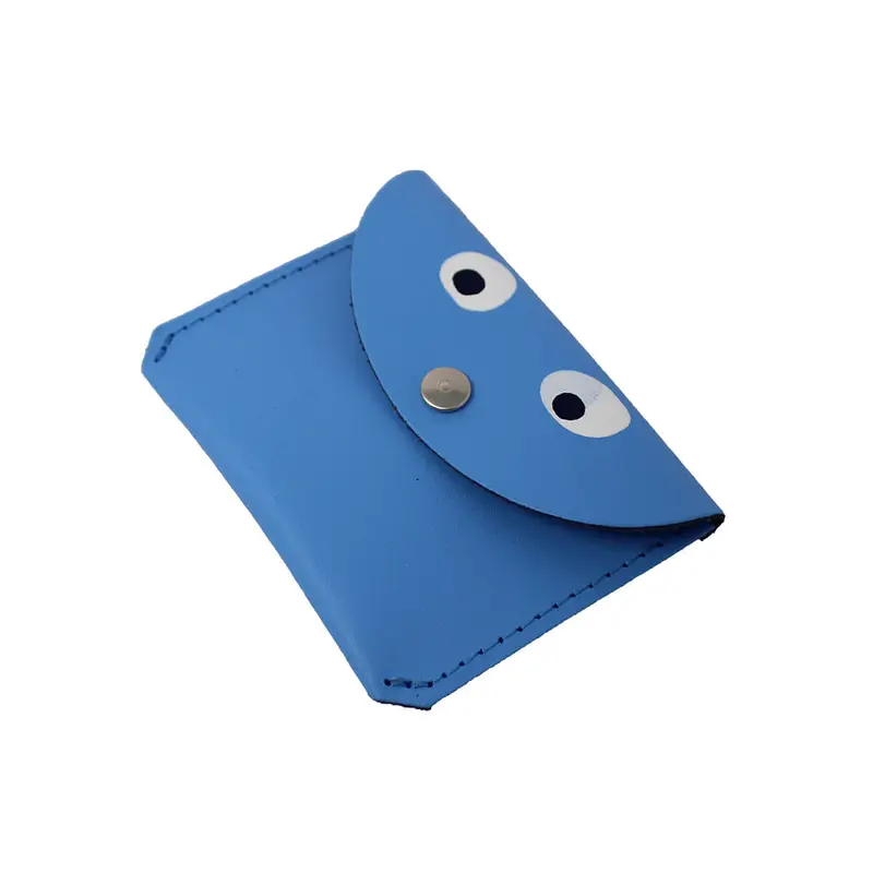 Mini Money Googly Eye Purse in Cornflower by Ark Colour Designs