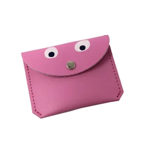 Mini Money Googly Eye Purse in Hot Pink by Ark Colour Designs