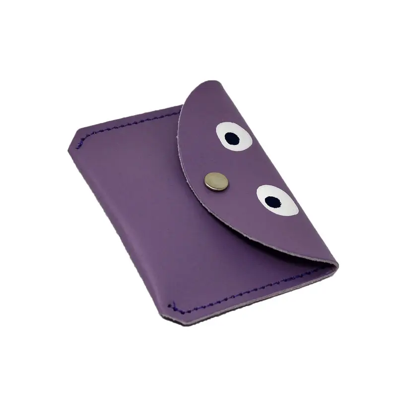 Mini Money Googly Eye Purse in Lilac by Ark Colour Designs