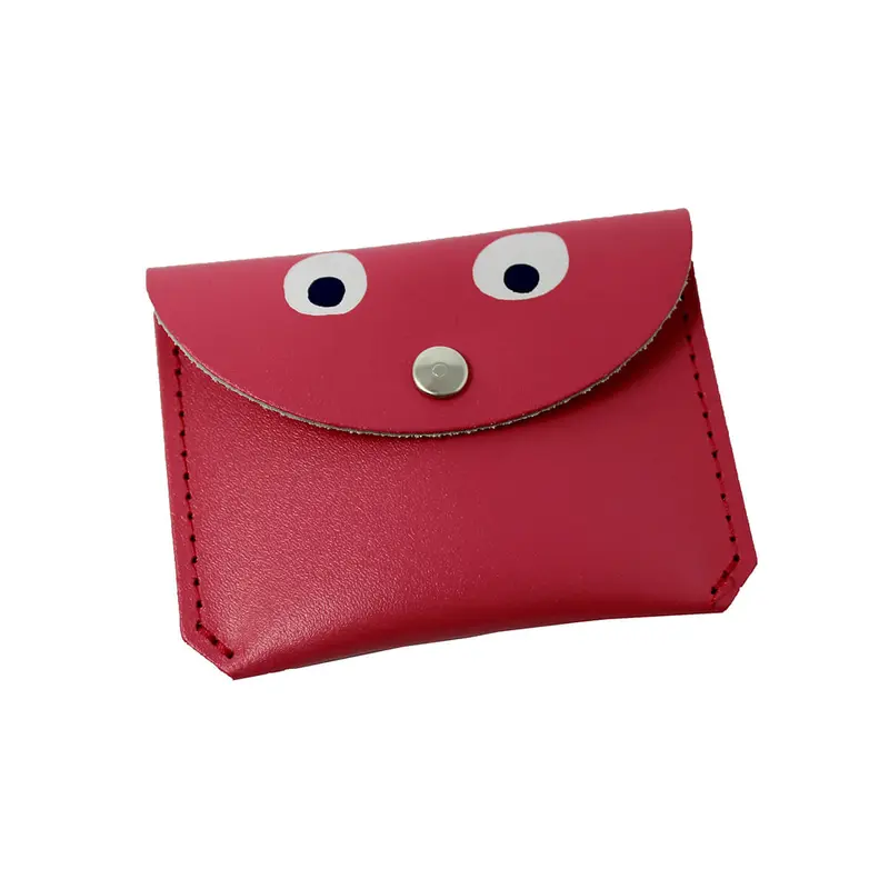 Mini Money Googly Eye Purse in New Pink by Ark Colour Designs