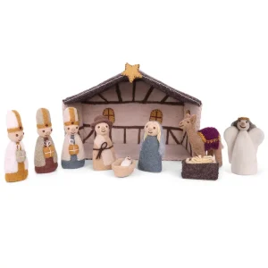 Nativity Set Including Dolls And Animals by Gry & Sif