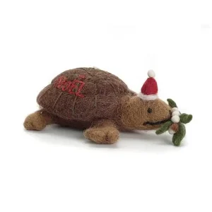 Noel Tortoise Hanging Christmas Decoration by Amica