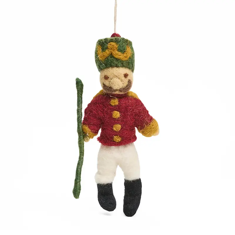 Nutcracker Hanging Christmas Decoration by Gry & Sif