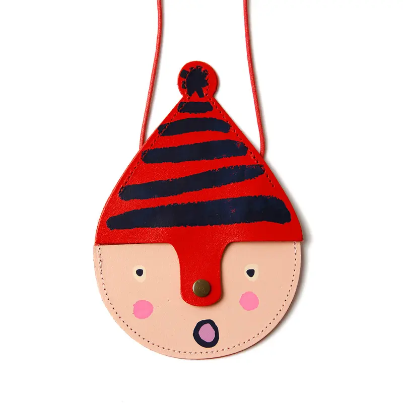 Pixie Pocket Purse In Pale Pink by Ark Colour Designs