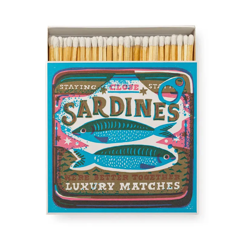 Sardines Boxed Matches by Archivist Gallery