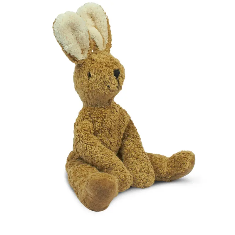 Small Beige Rabbit Floppy Animal Soft Toy by Senger Naturwelt